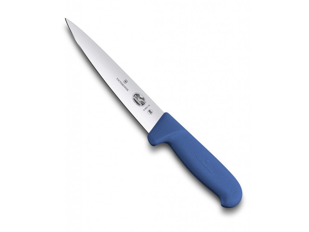фото Нож victorinox для разделки мяса, лезвие 16 см, cиний