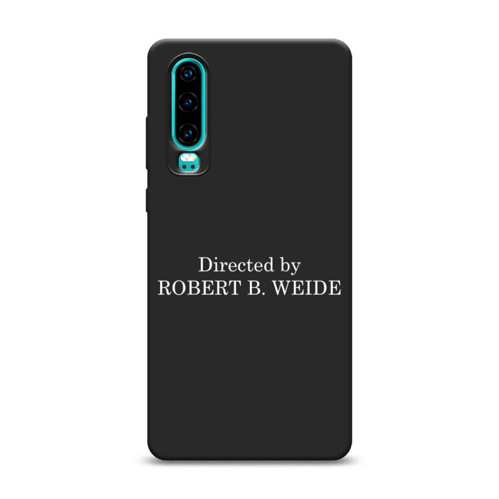 фото Матовый силиконовый чехол "robert b weide" на huawei p30 awog