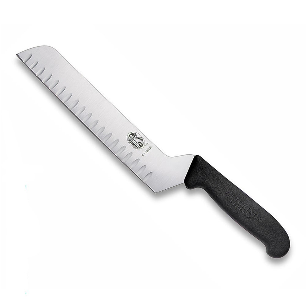 фото Нож victorinox кухонный для масла и сыра, 21 см, черный