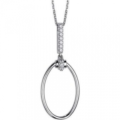 

Колье из серебра с фианитом 45 см АЛЬКОР 06-2087_00КЦ-00, 06-2087_00КЦ-00