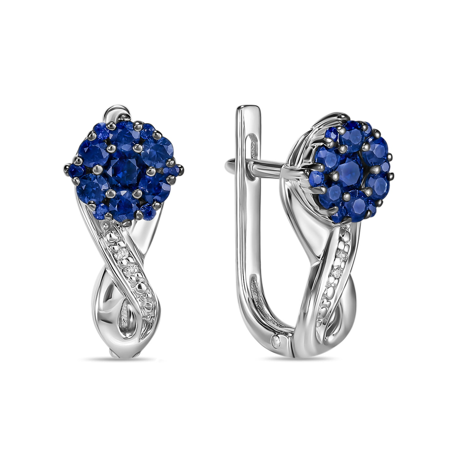 

Серьги из золота MIUZ Diamonds (Московский ювелирный завод) E01-34511-SA, бриллиант