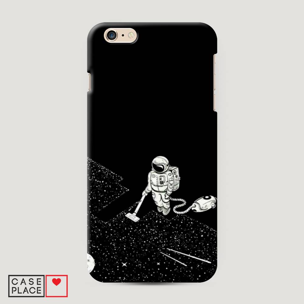 

Пластиковый чехол "Космонавт с пылесосом" на Apple iPhone 6 Plus, 10520-3