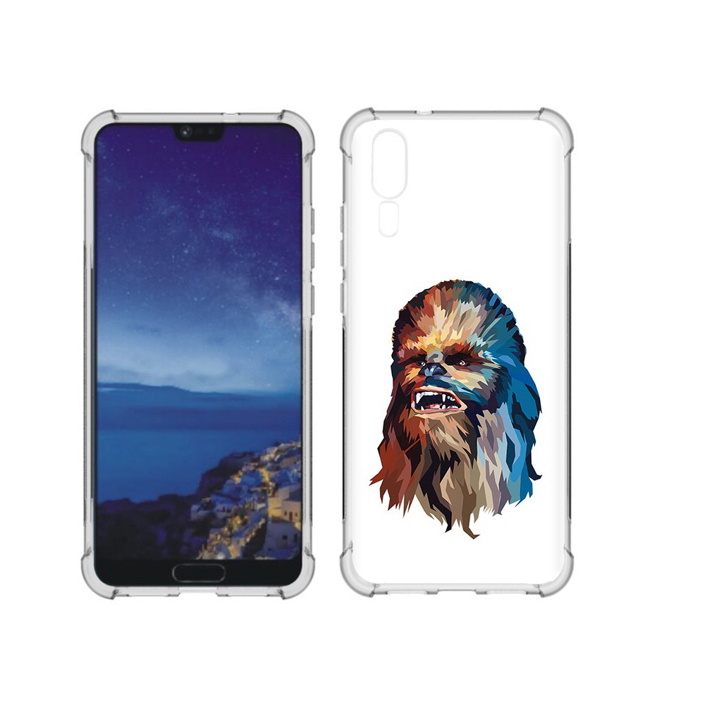 

Чехол MyPads Tocco для Huawei P20 star wars звездные войны (PT108006.52.24), Прозрачный, Tocco