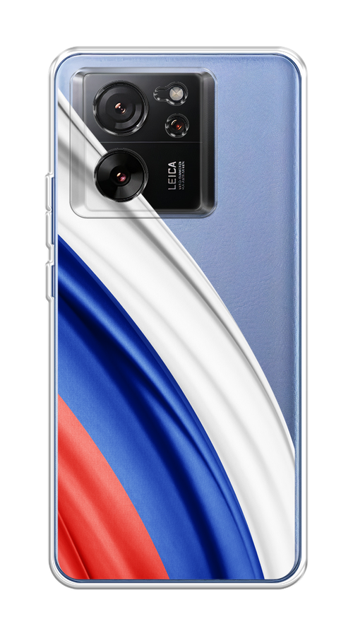 

Чехол на Xiaomi 13T "Флаг России уголок", Белый;синий;красный;прозрачный, 319850-1
