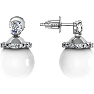 

Серьги из серебра с фианитом ПРИВОЛЖСКИЙ ЮВЕЛИР 361572-FA11ZM07, 361572-FA11ZM07