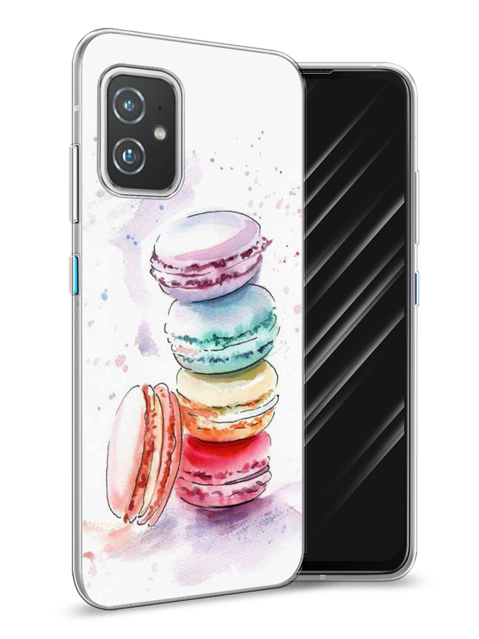 

Чехол Awog на Asus ZenFone 8 "Пирамидка макарони 2", Желтый, 44450-10