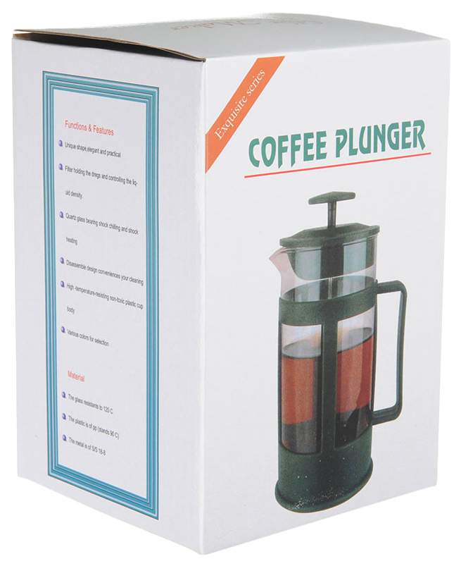 фото Френч-пресс coffee plunger 800 мл nobrand