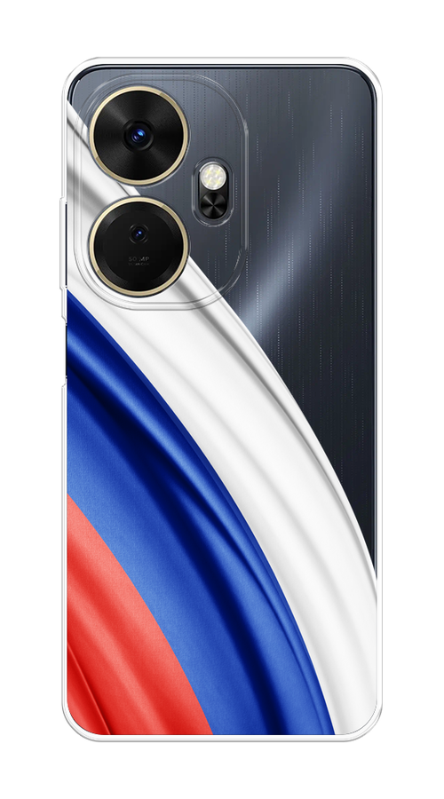 

Чехол на Itel P55 Plus 4G "Флаг России уголок", Белый;синий;красный;прозрачный, 3201950-1