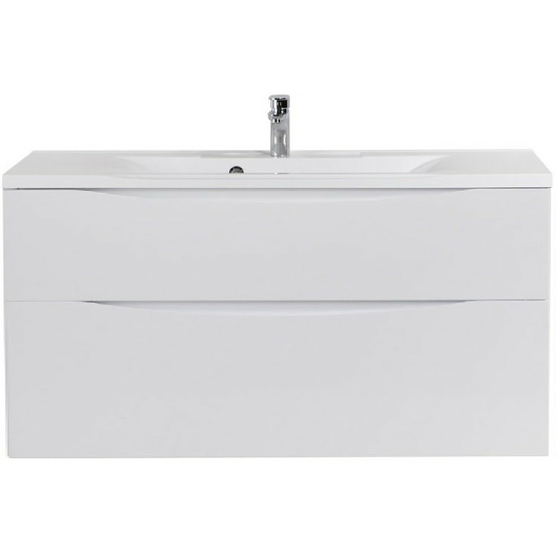 фото Тумба под раковину belbagno marino 120 marino-h60-1200-2c-so-bl-p подвесная bianco lucido