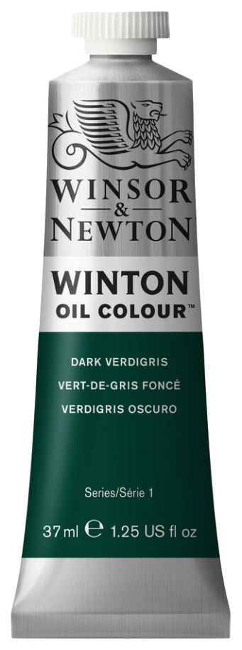 Масляная краска WINSOR&NEWTON Winton 37 мл 405 зеленая патина