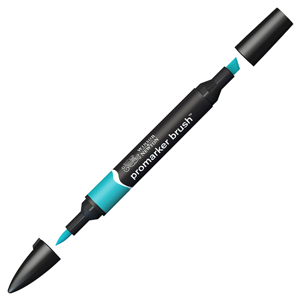 

Маркер спиртовой Winsor&Newton Brushmarker C247 бирюзовый