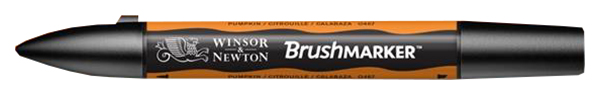

Маркер спиртовой Winsor&Newton Brushmarker O467 тыквенный