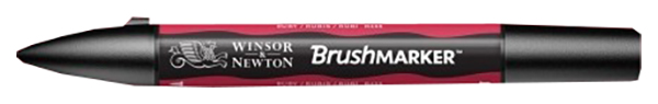 

Маркер спиртовой Winsor&Newton Brushmarker R455 рубиновый