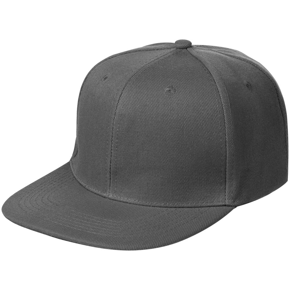 Бейсболка унисекс Molti Snapback серая, р.56-58