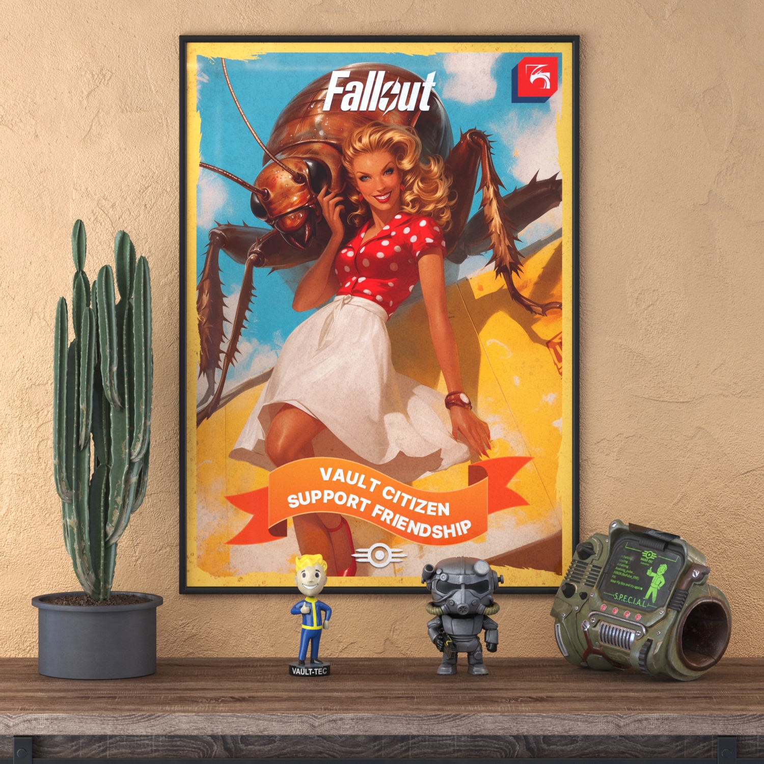 

Постер DigitalRazor Fallout Edition Type B, Fallout Type