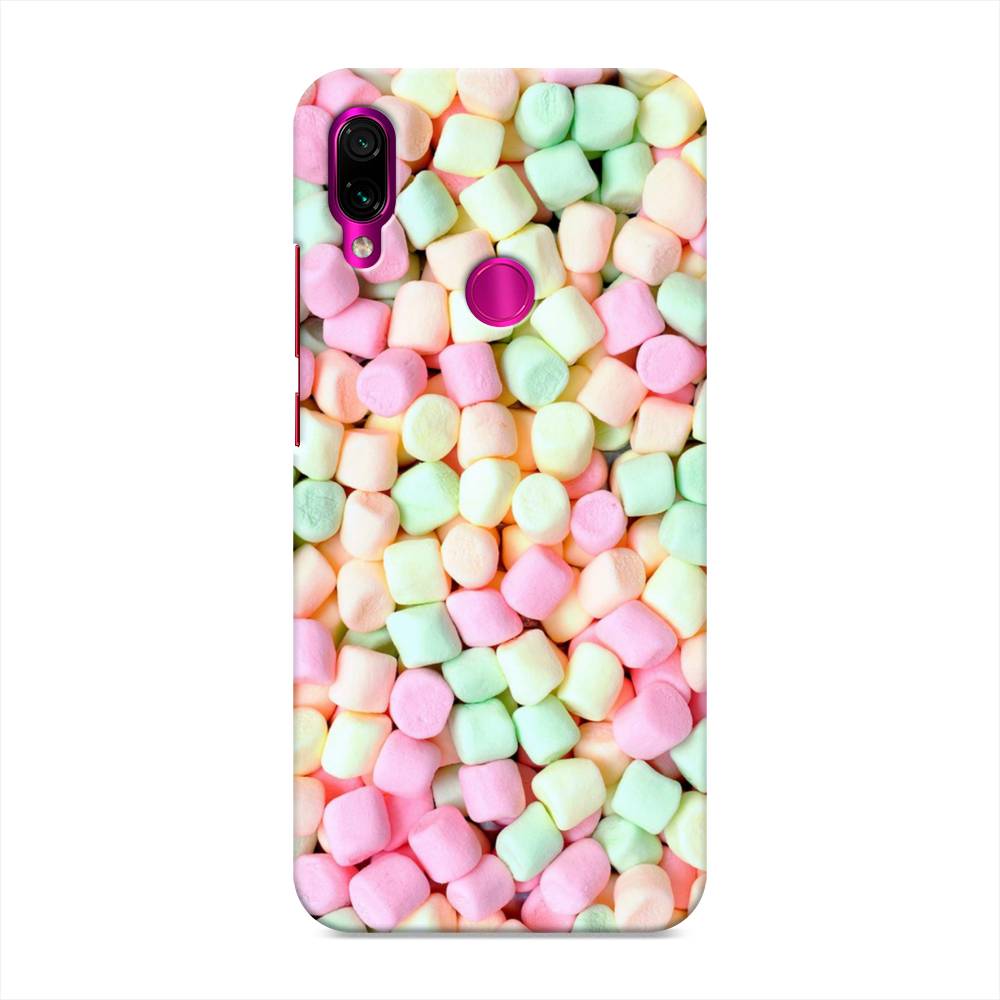 фото Пластиковый чехол "marshmallows" на xiaomi redmi note 7 awog