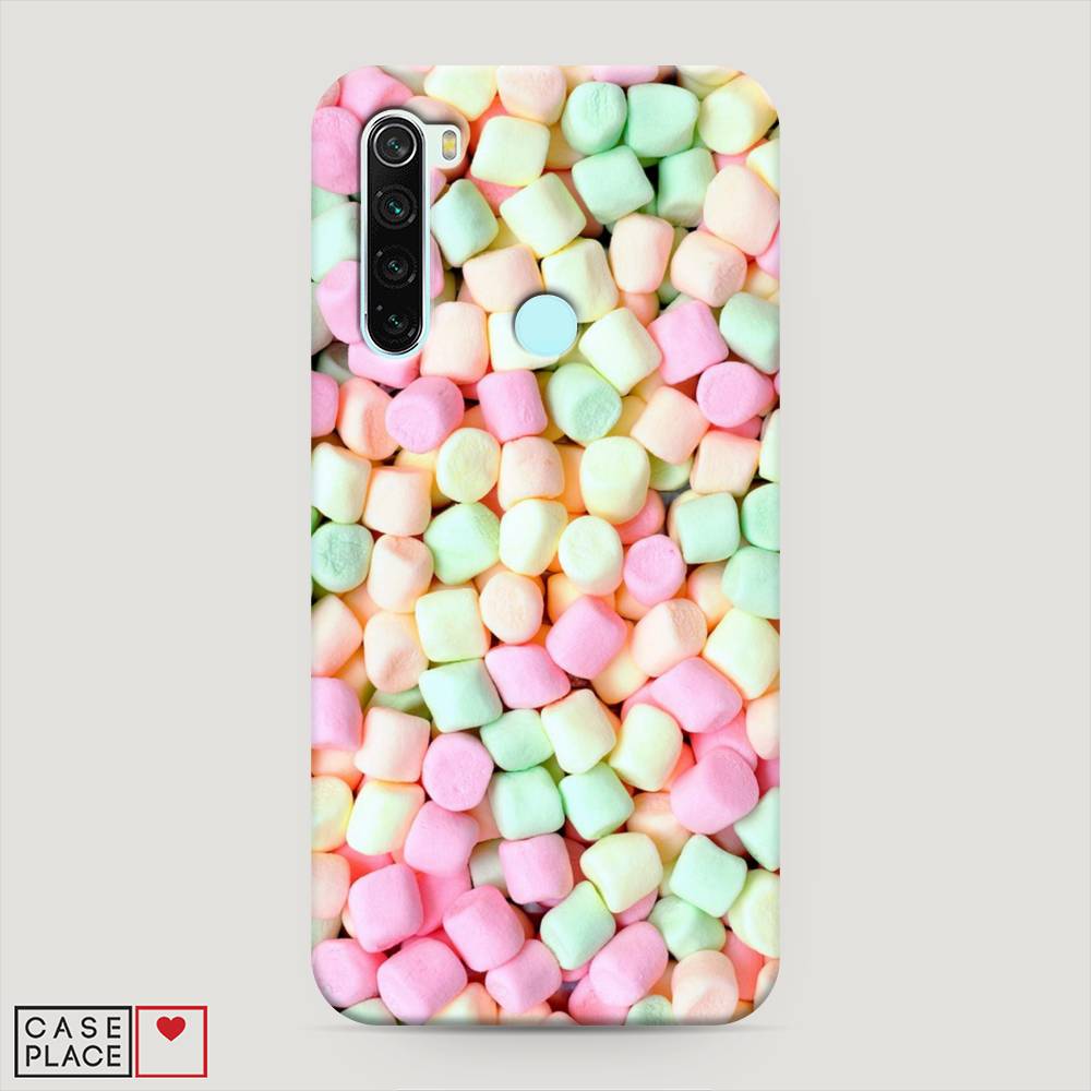 фото Пластиковый чехол "marshmallows" на xiaomi redmi note 8 awog