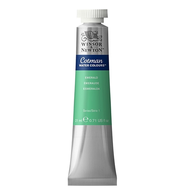 

Акварель Winsor&Newton W&N-308235 Cotman 21 мл Изумрудный, Cotman