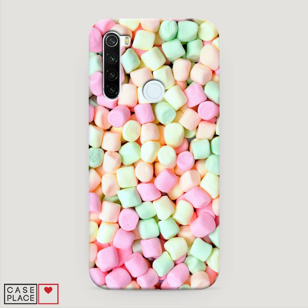 фото Пластиковый чехол "marshmallows" на xiaomi redmi note 8t awog