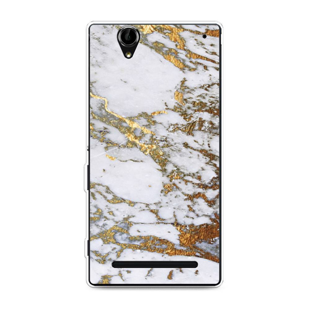 

Чехол Awog на Sony Xperia T2 Ultra "Белый мрамор", 50950-3