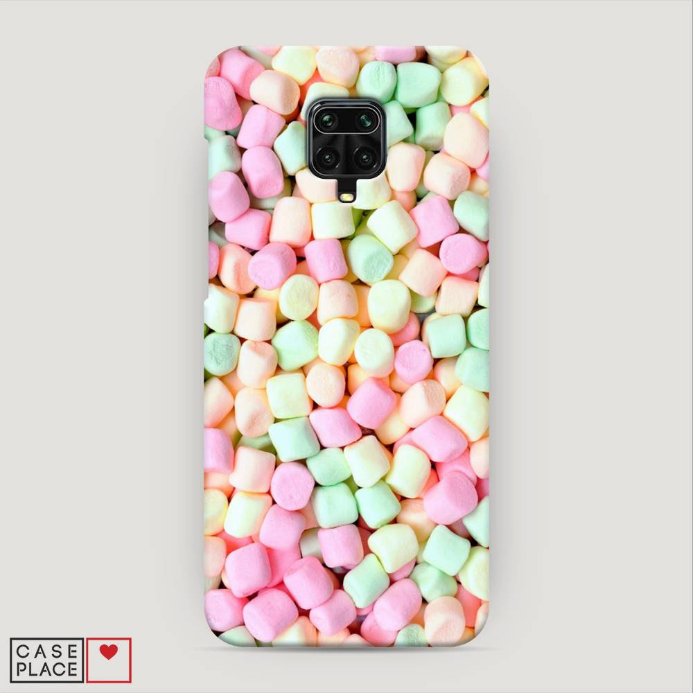 фото Пластиковый чехол "marshmallows" на xiaomi redmi note 9 pro awog