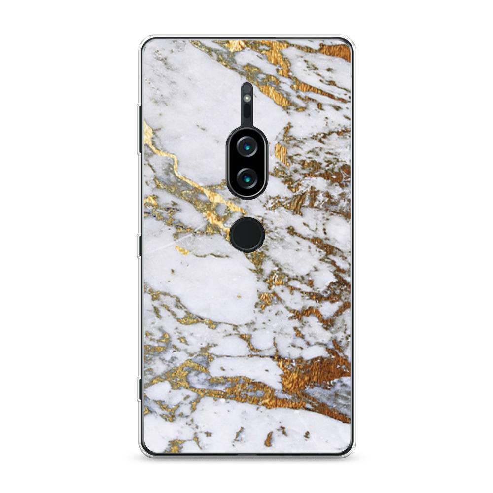 

Силиконовый чехол "Белый мрамор" на Sony Xperia XZ2 Premium, 53350-3