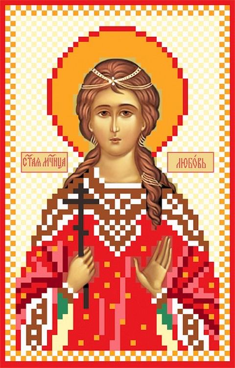 

Рисунок на ткани «Святая Любовь»