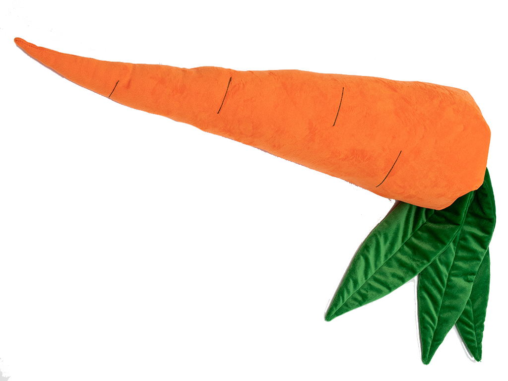 Мягкая игрушка ОмЗЭТ Подушка декоративная Морковь