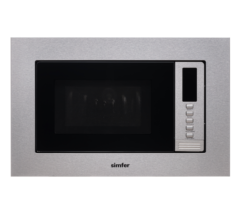 Встраиваемая микроволновая печь Simfer MD2210 серый встраиваемая микроволновая печь de dietrich dme7121x