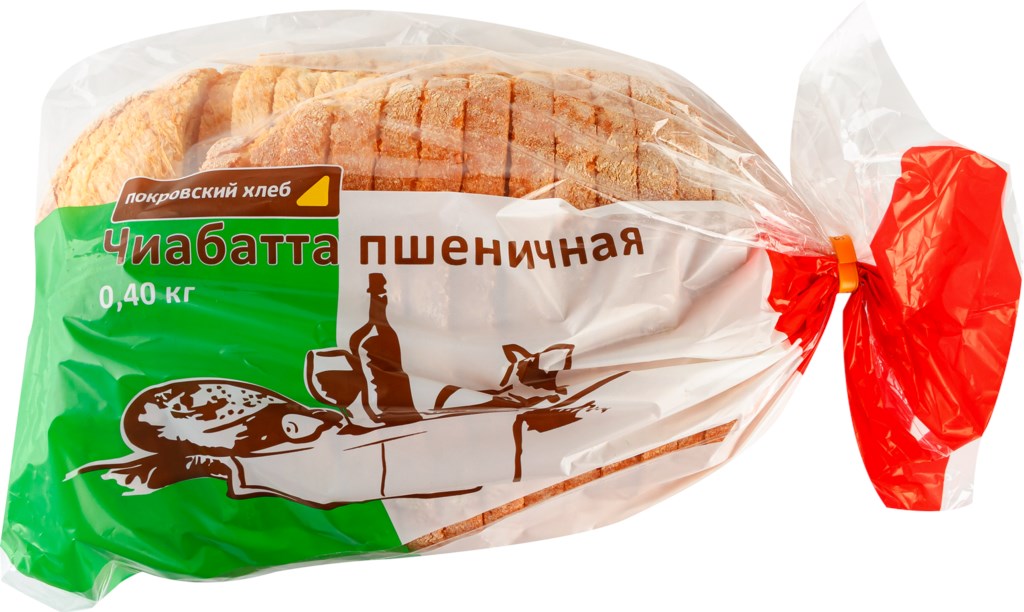 

Чиабатта пшеничная 400 г