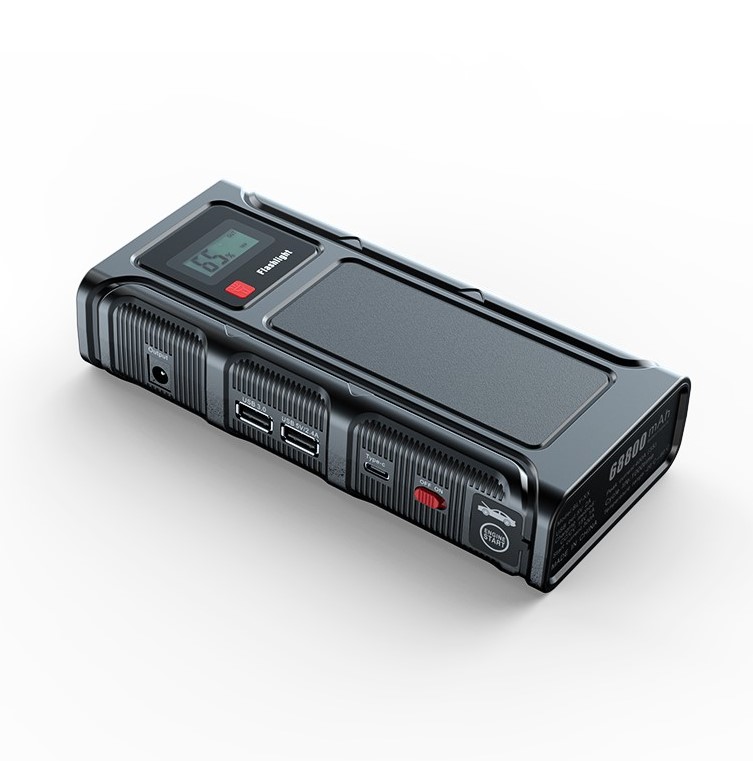 

Портативное пусковое устройство Jump Starter, пуск. бустер, 15000 mAh, пусковой ток 1600 А, BLY-B8