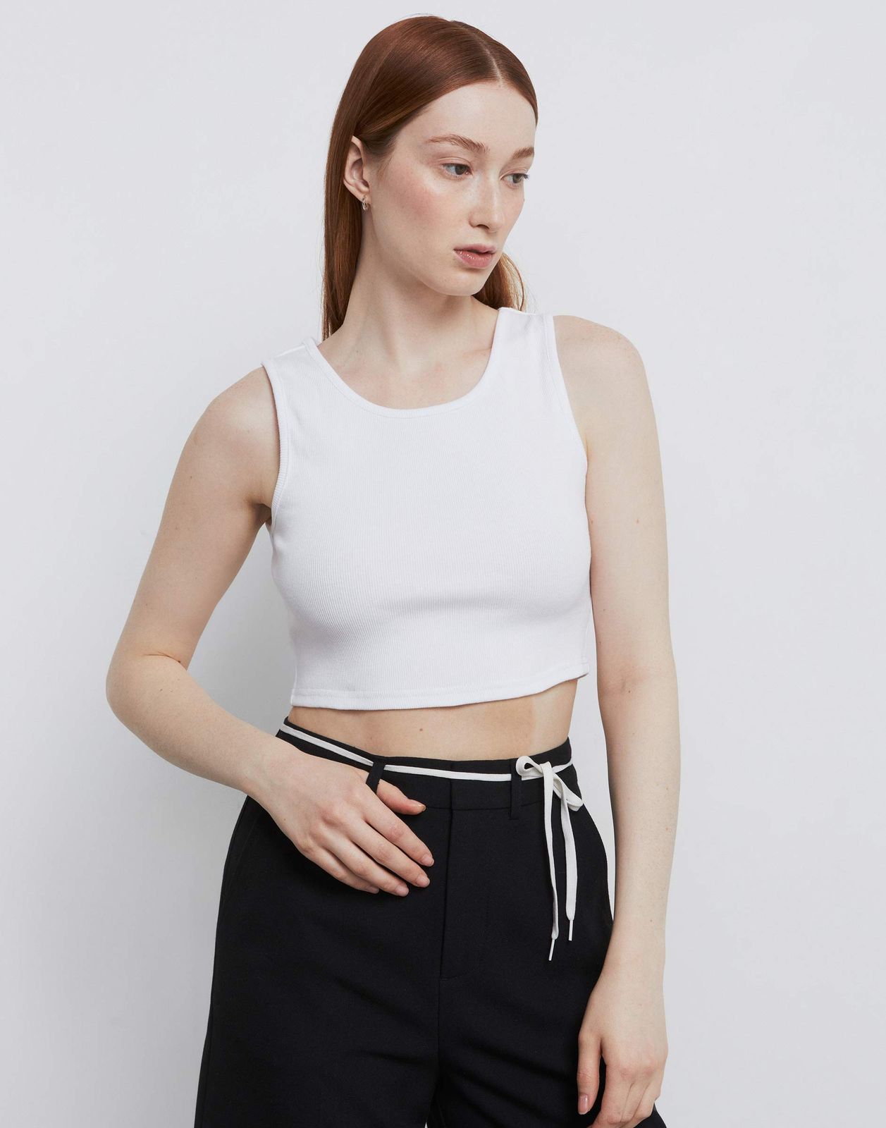 

Топ женский Gloria Jeans GTN004186 белый XL/170, GTN004186
