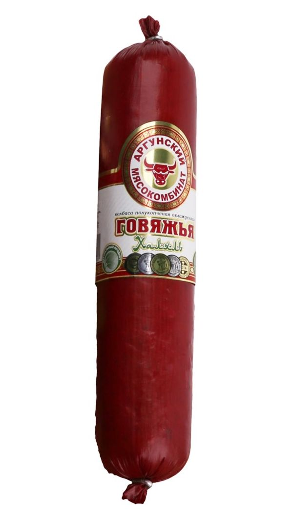 

Колбаса полукопченая Аргунский Мясокомбинат Говяжья мини +-500 г