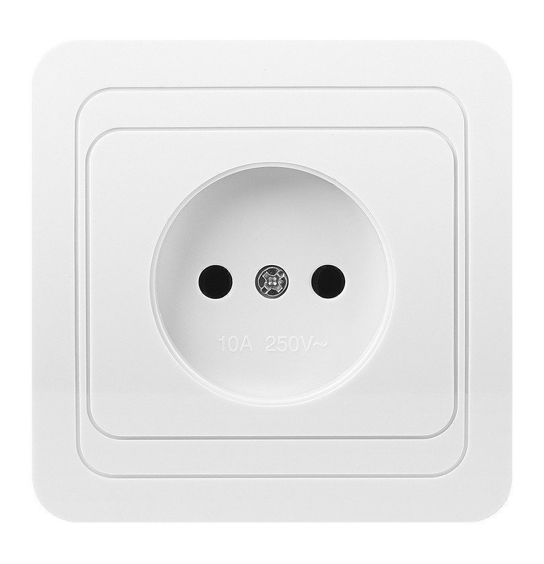 

Розетка 1-местная Smart Buy "Марс" SBE-02w-10-S1-N белая