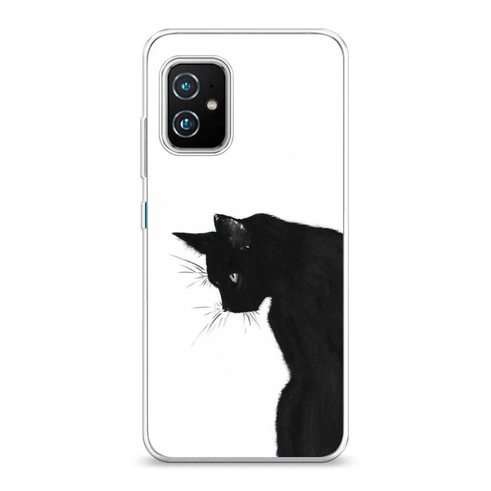 фото Чехол awog "black cat" для asus zenfone 8