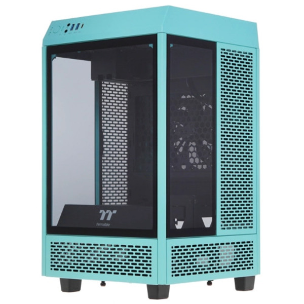 

Корпус Thermaltake The Tower 100 без БП ( CA-1R3-00SBWN-00 ), The Tower 100 Turquoise