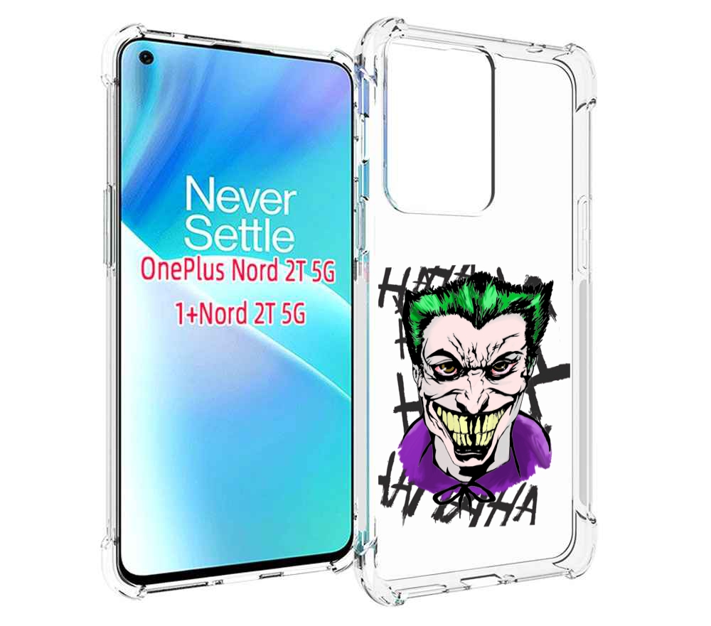 

Чехол MyPads Джокер-крейзи для OnePlus Nord 2T, Прозрачный, Tocco