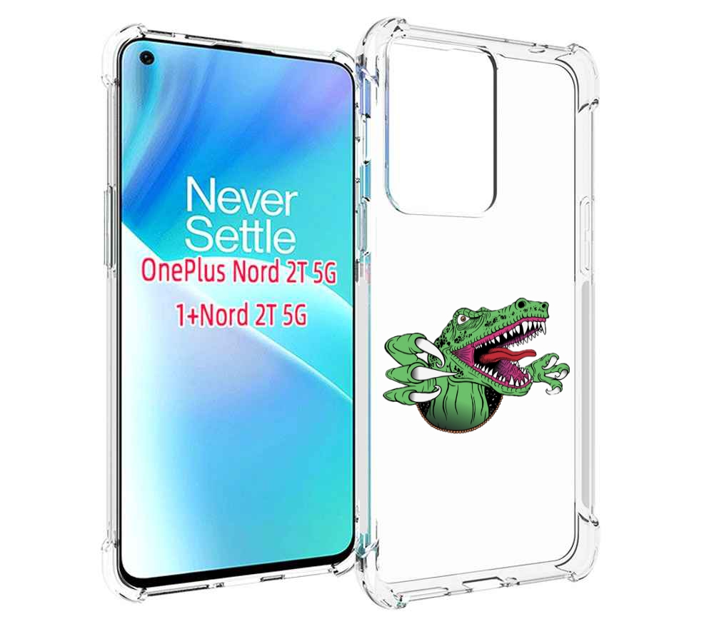 

Чехол MyPads Динозавр для OnePlus Nord 2T, Прозрачный, Tocco