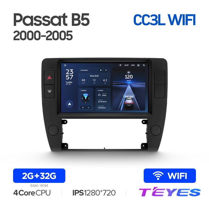 Магнитола Teyes CC3L Wi-Fi 2/32 9