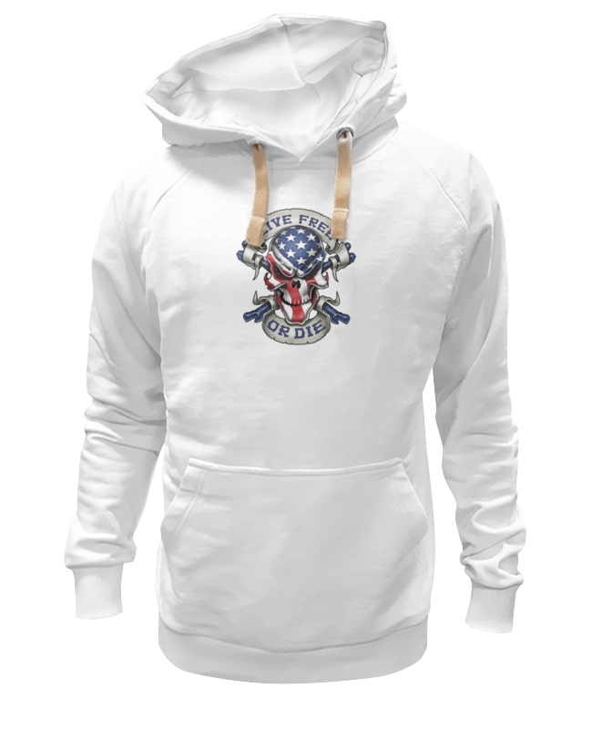 

Худи унисекс Printio Skull art белое 3XL, Белый, Skull art