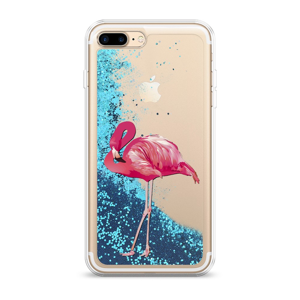 

Чехол Awog на Apple iPhone 7 Plus / Айфон 7 Plus "Застенчивый фламинго", Разноцветный, 10793-1