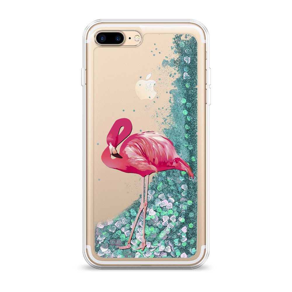 

Чехол Awog на Apple iPhone 7 Plus / Айфон 7 Plus "Застенчивый фламинго", 10795-1