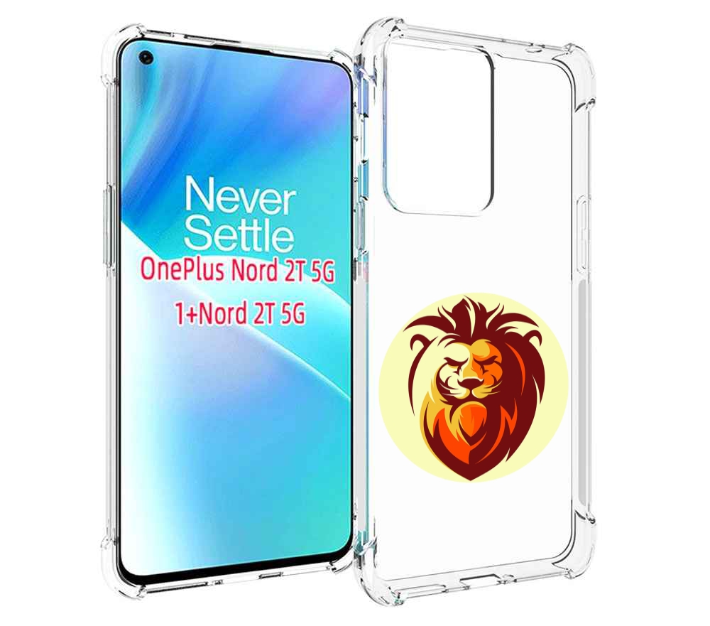 

Чехол MyPads Картинка-Лев для OnePlus Nord 2T, Прозрачный, Tocco