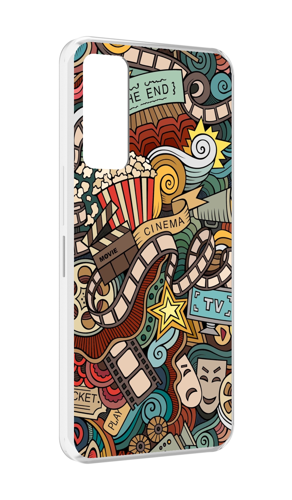 

Чехол MyPads любимое кино для TCL 30 / TCL 30 5G / TCL 30+ plus, Прозрачный, Tocco