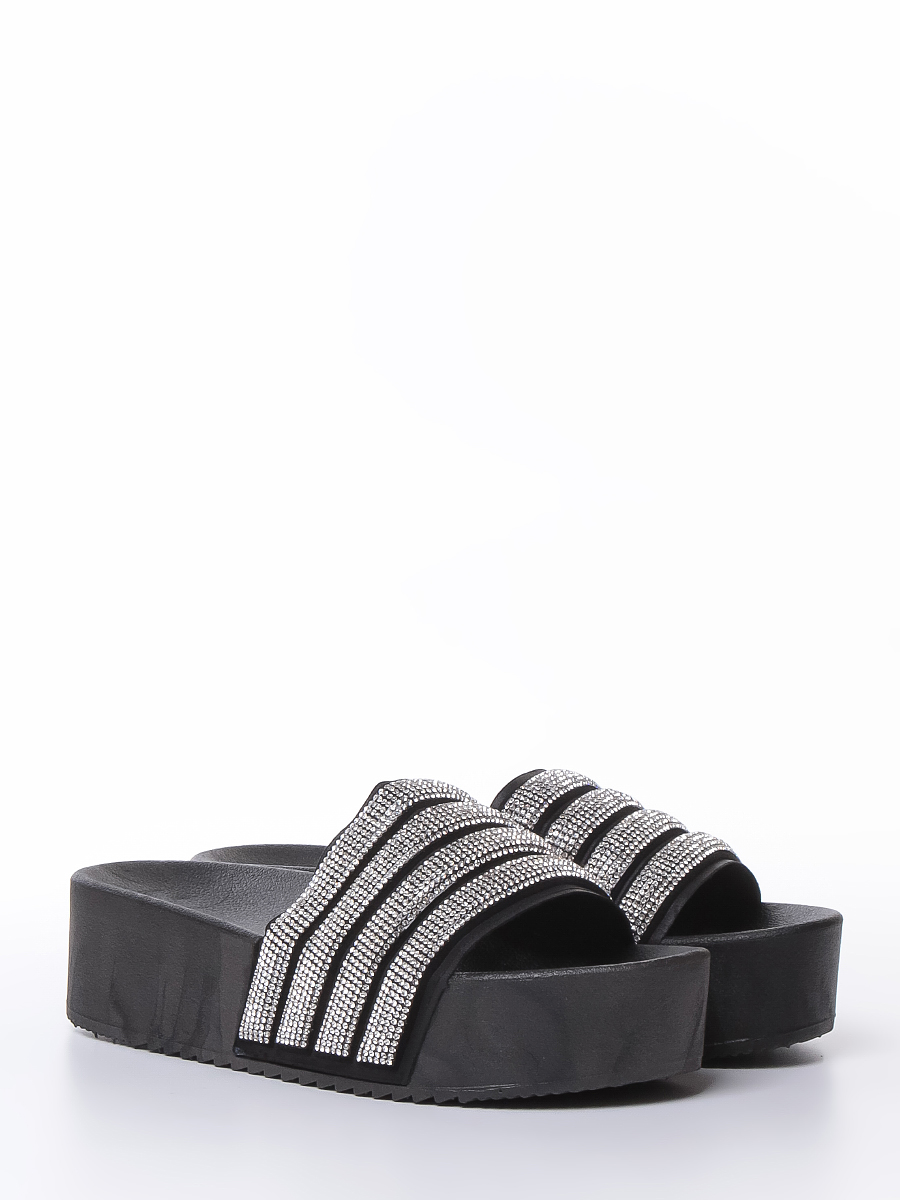 

Сабо женские Color Me 2219black серебристые 41 RU, 2219black
