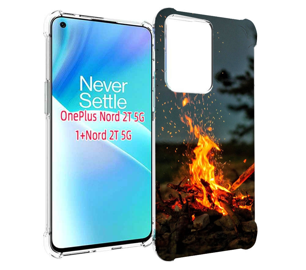 

Чехол MyPads Костер-ночное-небо для OnePlus Nord 2T, Прозрачный, Tocco