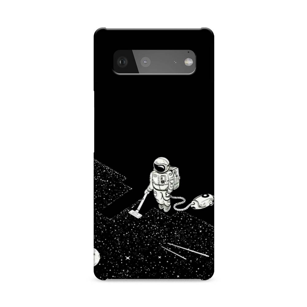 

Пластиковый чехол "Космонавт с пылесосом" на Google Pixel 6, 270820-3