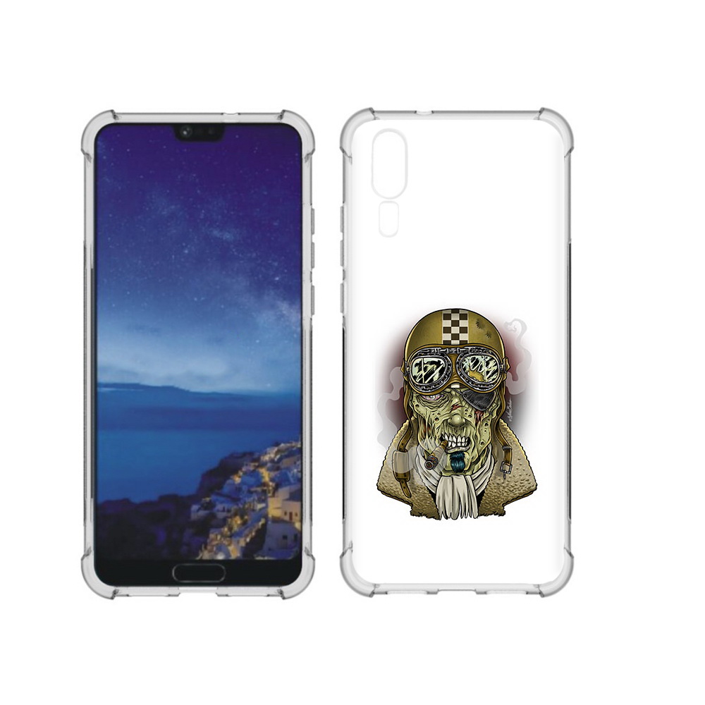

Чехол MyPads Tocco для Huawei P20 военный зомби (PT108006.52.264), Прозрачный, Tocco