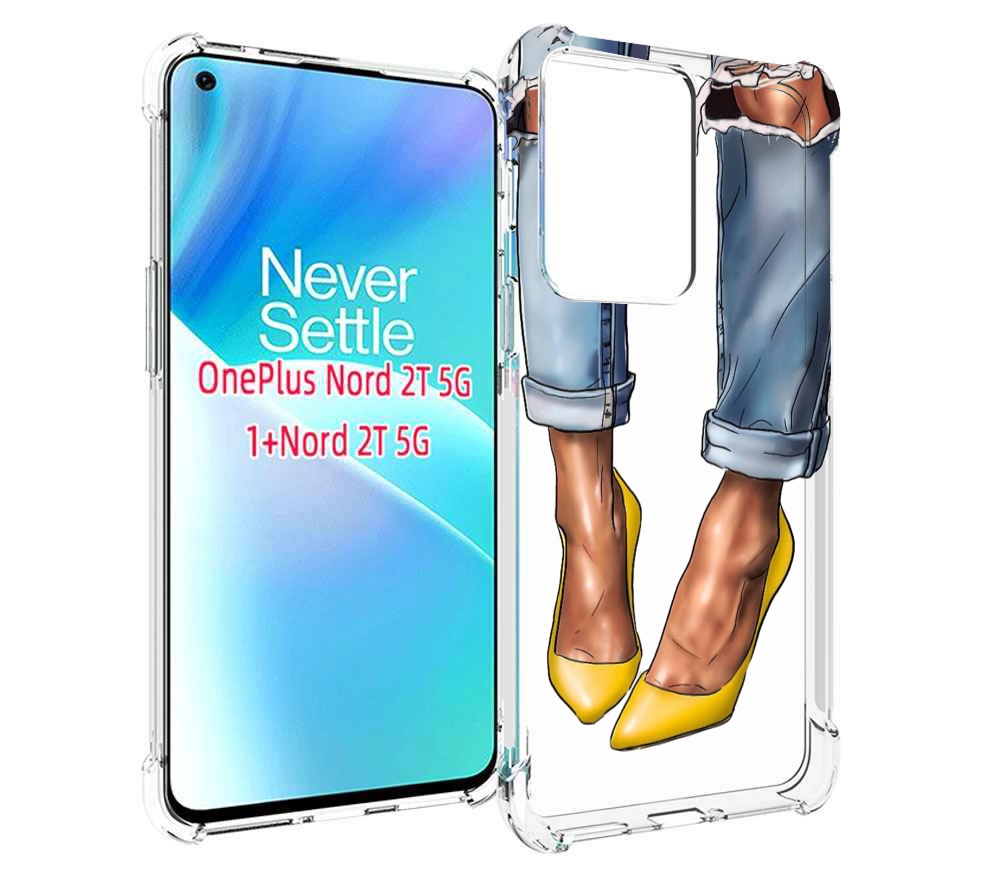 Чехол MyPads Красивые-туфли для OnePlus Nord 2T