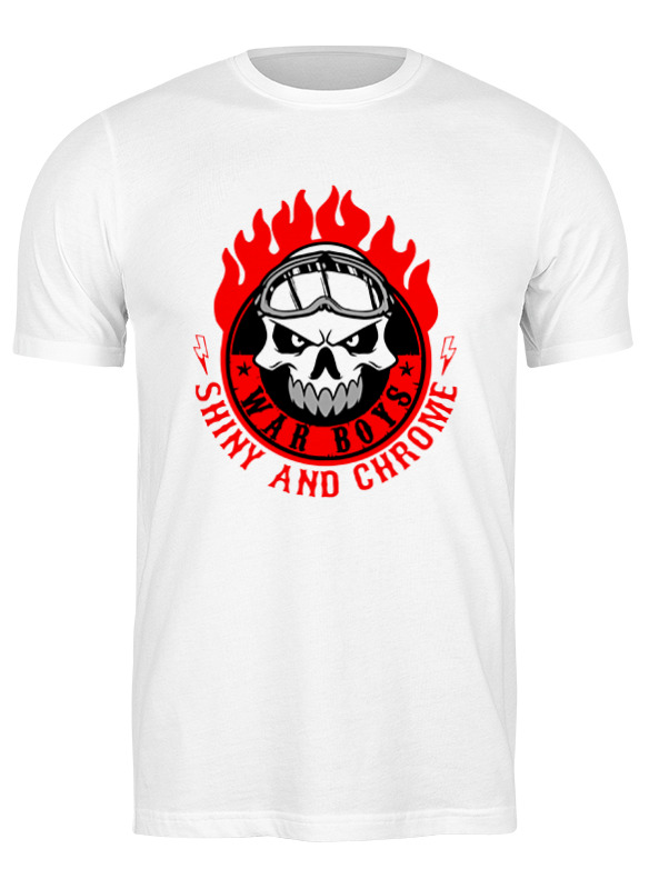 

Футболка мужская Printio War boys (mad max) белая 3XL, Белый, War boys (mad max)